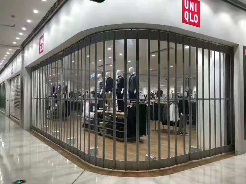 水晶折疊門